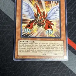 Yugioh Winged Kuriboh LV9 RYMP-EN014 1st Edition Rare - Image 4