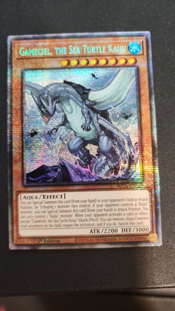 Yugioh Gameciel, the Sea Turtle Kaiju MP25-EN028 Starlight Rare 1st Ed NM - Image 1