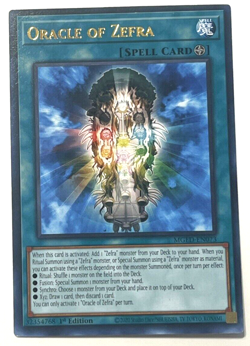 YuGiOh! - Oracle of Zefra - Rare - Image 1