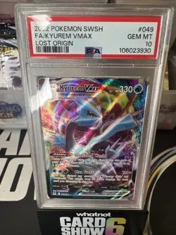 Kyurem VMAX #049/196 - Lost Origin Pokemon Card - PSA 10 GEM MINT • FAST SHIP - Image 1