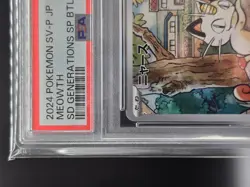 PSA 10 Meowth AR 192/SV-P Pokemon Card Starter Deck Generations Promo Japanese - Image 3