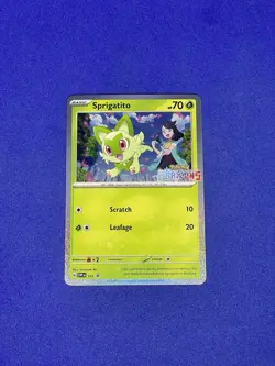 Sprigatito 191 Sv: Scarlet & Violet Promo Cards Holo - Image 1