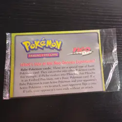 SEALED Pokemon Marill Black Star Promo Card Wizards of the Coast WOTC NEO MINT - Image 4