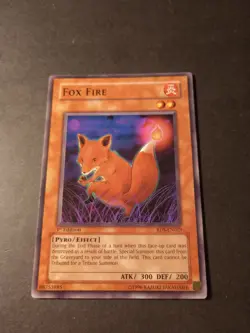 Yu-Gi-Oh! Fox Fire 1st Edition Common Card RDS-EN029 LP - Image 1