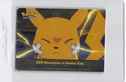 EP5 Showdown In Pewter City - Blue LOGO - NON-HOLO - TOPPS TV POKEMON CARD - MP - Image 1