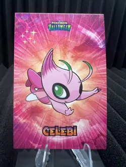 Celebi - Cracked Ice Holo - Card Database Halloween 2024 - Pokemon Card NM - Image 1