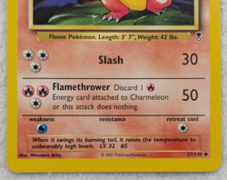 2002 Charmeleon #37 Legendary Collection Regular Pokemon Card Uncommon - Image 3
