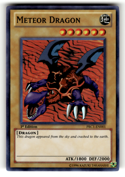 Meteor Dragon PRC1-EN001 1st Edition Super Rare 2012 Premium Collection Tin - Image 1
