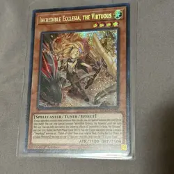 Yugioh - Incredible Ecclesia, The Virtuous (Secret Rare 1st Ed) MP22-EN188 - Image 1
