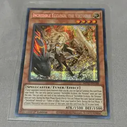 Yugioh - Incredible Ecclesia, The Virtuous (Secret Rare 1st Ed) MP22-EN188 - Image 2