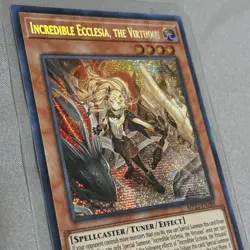 Yugioh - Incredible Ecclesia, The Virtuous (Secret Rare 1st Ed) MP22-EN188 - Image 3