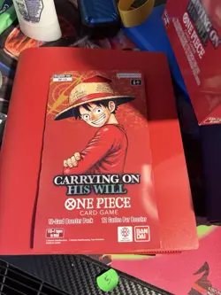One Piece Blister: Carrying On His Will Booster Pack OP-13 Factory Sealed - Image 1