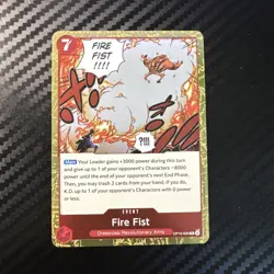 One Piece Fire Fist OP15-020 Adventure on Kami's Island Foil NM - Image 1