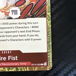 One Piece Fire Fist OP15-020 Adventure on Kami's Island Foil NM - Image 5