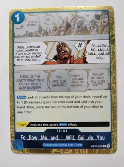 One Piece TCG - Royal Blood: Follow Me And I Will Guide You (OP10-059) - Foil-NM - Image 1