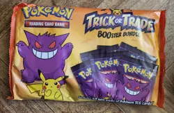 Halloween Pokemon TCG BOOster Gengar Trick Or Trade Bundle 40 Packs - 120 Cards 820650850783 - Image 1