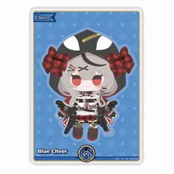 Hololive OCG English Card Sakamata Chloe Blue Cheer hY04-002 SY Quintet Spectrum - Image 1
