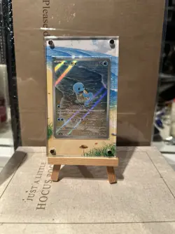 Squirtle 170/165 Sv2a: Pokemon Card 151 Holo (JPN) Comes With Case And Artwork - Image 1