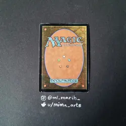 Extract The Truth - Hand Painted Altered MtG Card - FMAB - Truth - mi_marih - Image 3