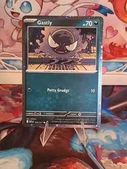 Gastly 123/217 Cosmo Holo Promo Ascended Heroes Pokemon Card - Pack Fresh NM - Image 1