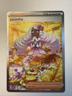 Jacinthe 122/088 SIR 2026 Pokemon Perfect Order Full Art Trainer Card NM+ - Image 1