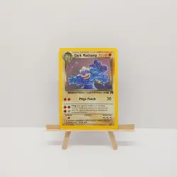 Dark Machamp 10/82 Pokemon Card TCG Team Rocket Rare Holo MP - Image 2
