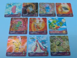 2006 Pokemon Advanced Artbox 3D Lenticular Card Lot of 10 - See Description - Image 1