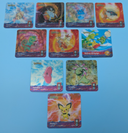 2006 Pokemon Advanced Artbox 3D Lenticular Card Lot of 10 - See Description - Image 3