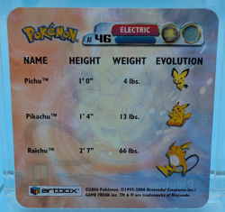 2006 Pokemon Advanced Artbox 3D Lenticular Card Lot of 10 - See Description - Image 5