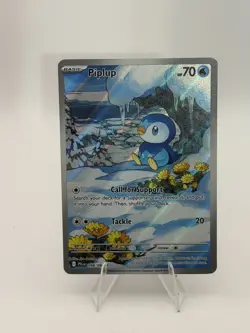 Piplup 098/094 Illustration Rare - NM - Phantasmal Flames Pokemon Card - Image 2
