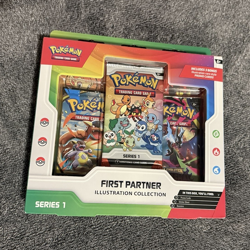 Pokemon TCG First Partner Illustration Collection Series 1 Promo 3-Card Pack - Image 1