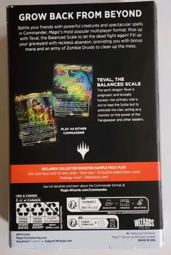New Unopened MTG Tarkir Dragonstorm Commander Deck – Sultai Arisen (BUG) Sealed - Image 2