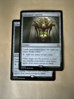 X2 MTG Chromatic Lantern RVR 0253 R NM Regular Pair - Image 1