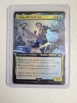 MtG FIN Tidus, Blitzball Star #512 Extended Art FOIL Final fantasy - Image 1