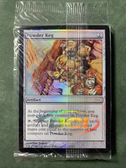 MTG DCI Promo Foil - Powder Keg - SEALED MINT - Urza's Destiny - Image 1