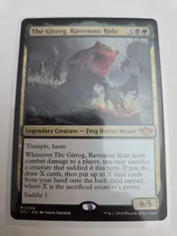 mtg, The Gitrog, Ravenous Ride Outlaws of Thunder Junction Regular NM - Image 1