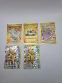 Pokemon TCG Starmie Break Evolutions Ultra Rare and Secret Rare Lot Of 5 Lp - Image 1