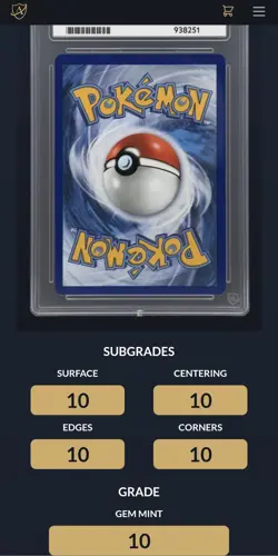 Pokemon Mega Lucario EX Mega Hyper Rare 188/132 ACE 10 PERFECT SUBGRADES - Image 2