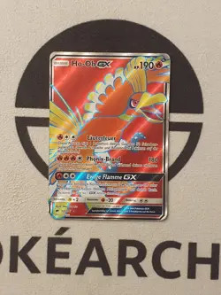 Pokemon Karte Ho - Oh GX 131/147 Full Art Pokemon Set Nacht in Flammen Deutsch - Image 2