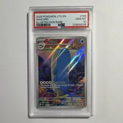 The Pokemon Company Pokemon TCG Wailord Illustration Rare Holo 162/159 PSA 10 - Image 1