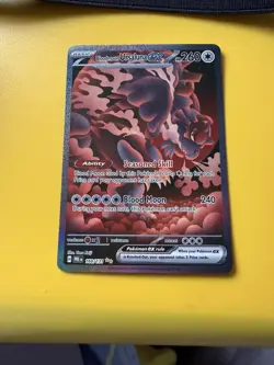 Bloodmoon Ursaluna ex Pokemon • Special Illustration Rare • 168/131 Prismatic Ev - Image 1