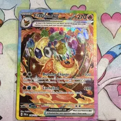 Pokemon Flareon ex Sv: Prismatic Evolutions 146/131 Rare Stage 1 270 HP Holo - Image 1