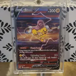 Pokemon Company Raikou V GG41/GG70 Crown Zenith Galarian Gallery UR Holo ENG - Image 1
