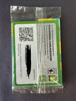 Pokemon N’s Zekrom Mega Evolution Promo #031 Full Art Promo *SEALED* - Image 2