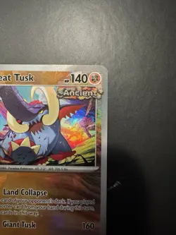 Great Tusk (Master Ball Pattern) 055/131 SV: Prismatic Evolutions Pokemon NM - Image 5