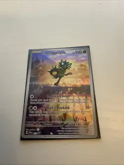Teal Mask Ogerpon 123 Sv: Scarlet & Violet Promo Cards Holo - Image 2