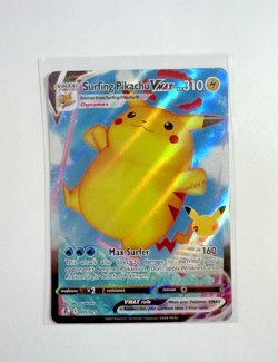 Surfing Pikachu VMAX 009/025 Full Art Ultra Rare NM (Pokemon TCG: Celebrations) - Image 1