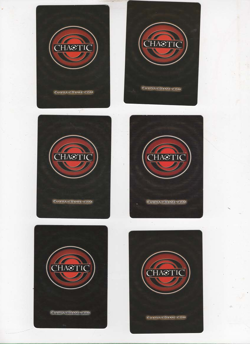 Chaotic lot #205. Lot of 6 Rare Mipedian creature cards - Image 2