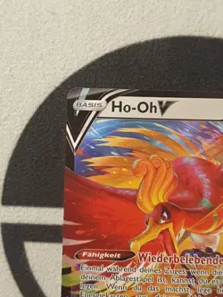 Pokemon Karte Ho - Oh V 140/195 Full Art Pokemon Set Silberne Sturmwinde Deutsch - Image 4