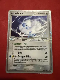 Altaria ex 90/106 EX Emerald Holo Ultra Rare Pokemon TCG vintage HP - Image 1